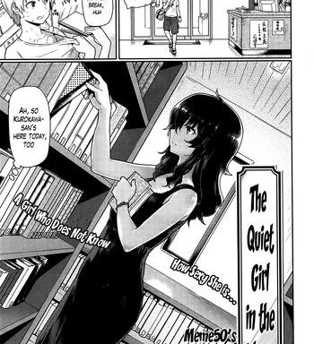 shizuka na toshokan no kanojo the quiet girl in the library cover