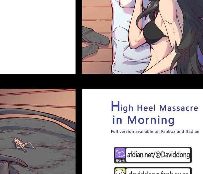 high heel massacre in morning cover