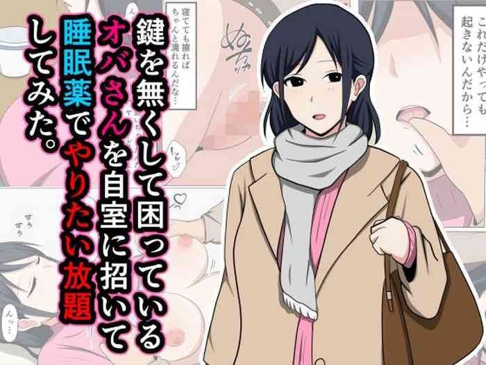 kagi o nakushite komatteiru obasan o jishitsu ni maneite suiminyaku de yaritai houdai shitemita cover